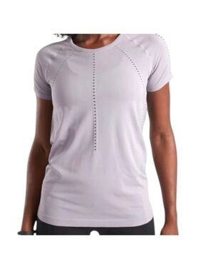Athleta Foothill Seamless Tee in Lilac Size XS
